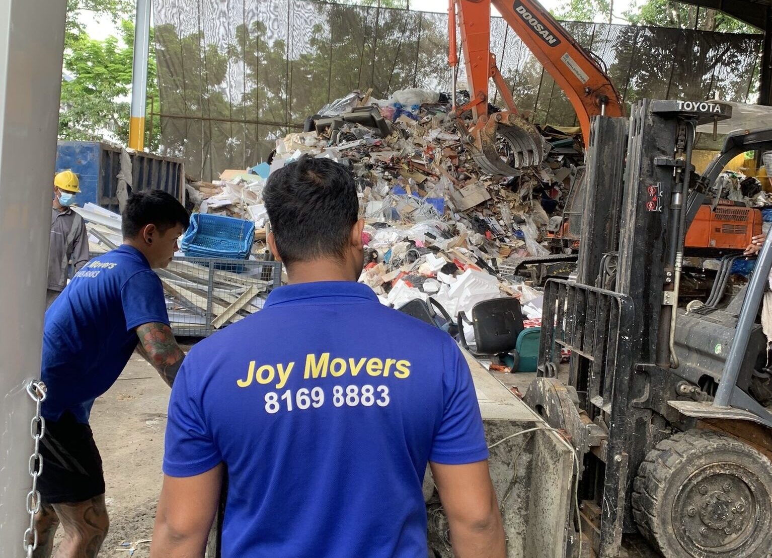 joy movers disposal services